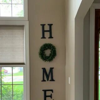 Home буквы