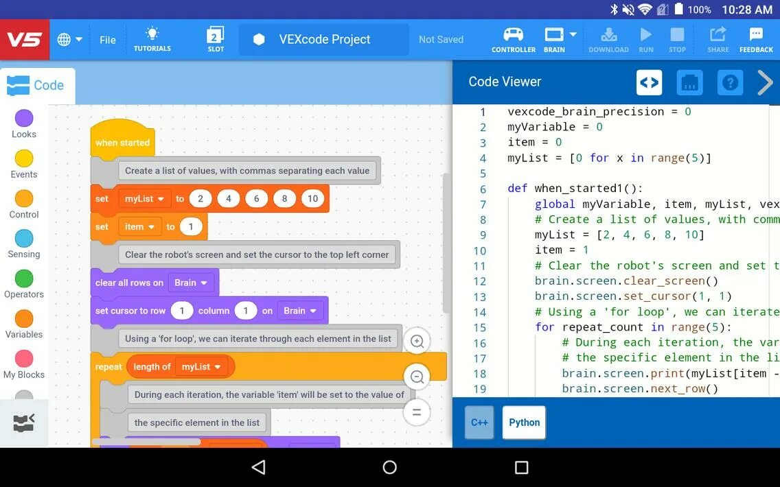 Vexcode iq. Vexcode приложение. vexcode iq музыка.