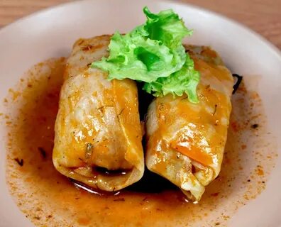 Голубцы с мясом курицы