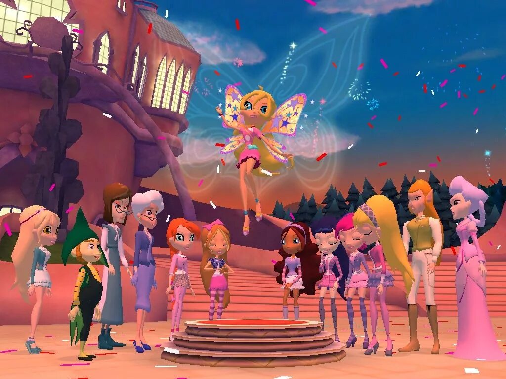 Игры школа фей. Winx Fairy School Беливикс. Winx Club: Winx Fairy School. Winks феи школа. Школа фей картинки.