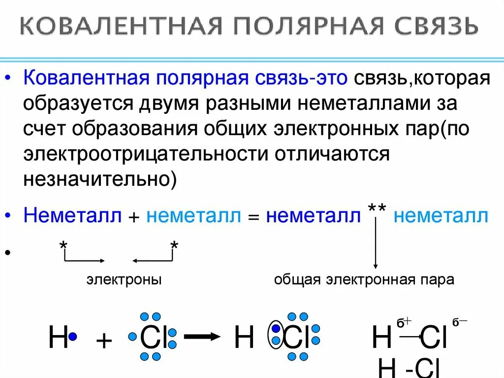 Ковалентная полярная и водородная. Ковалентная Полярная связь и ковалентная неполярная связь. Механизм образования ковалентной связи. Электроотрицательность.. Два основных механизма ковалентной связи. Механизм образования ковалентной полярной и неполярной связи.