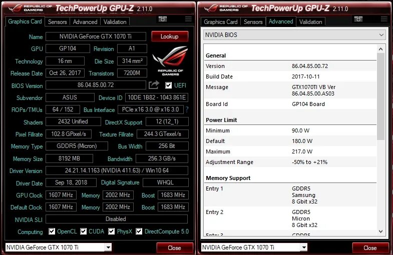 Gpu 1070. Gpu z 1060 6gb. palit gtx 1060 3gb gpuz. msi gtx 1060 3gb gpu z. asus gtx 1070 ti gpu z.
