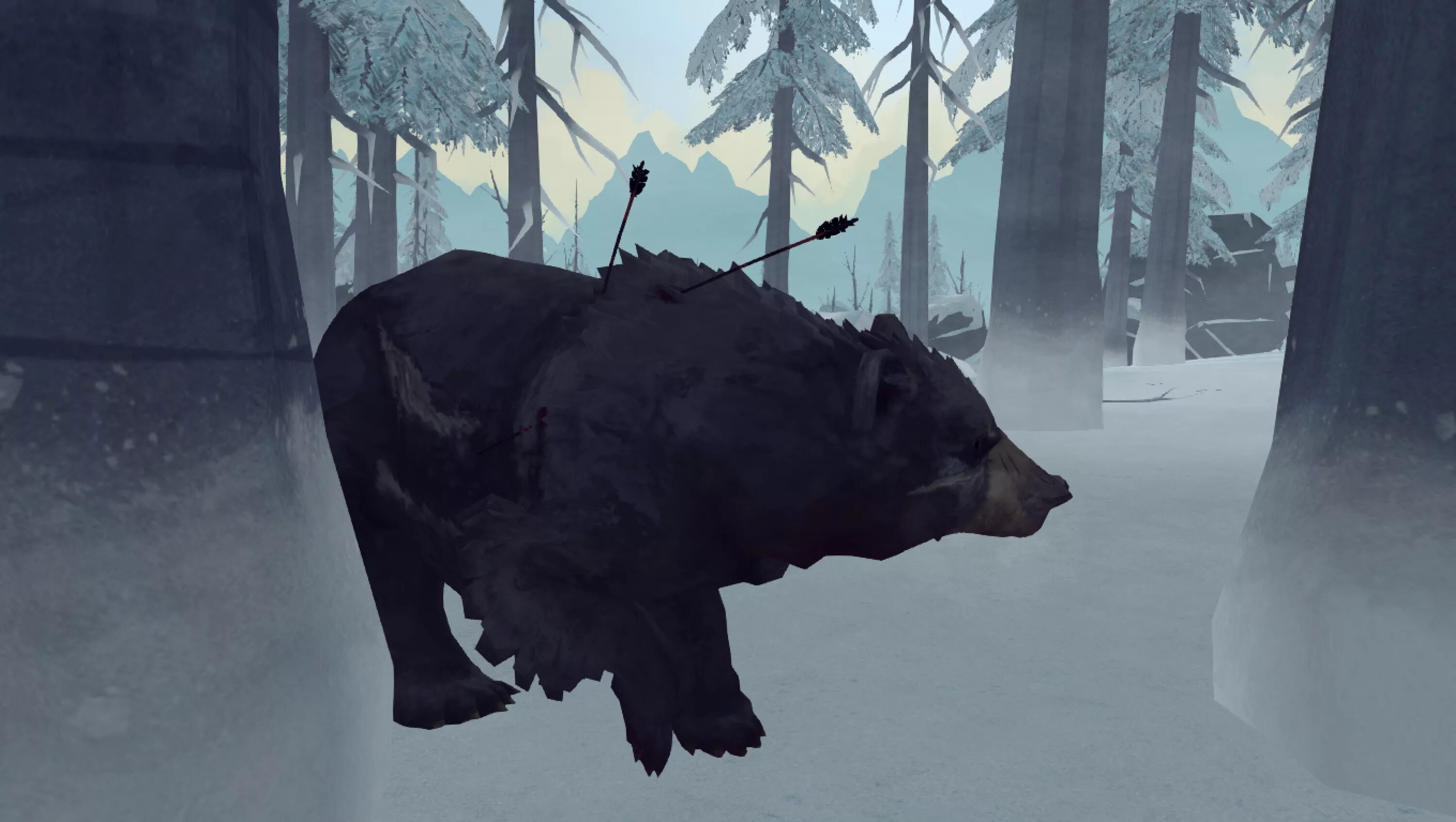 Лонг дарк медведь. Медведь из зе Лонг дарк. Старина медведь the long Dark. Медвежья шуба the long Dark.