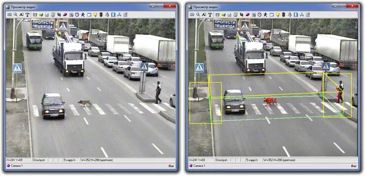 Видеоаналитика в видеонаблюдении. Камера непропуск пешехода. Видеоаналитика для водителей. Как работают камеры дорожного движения.