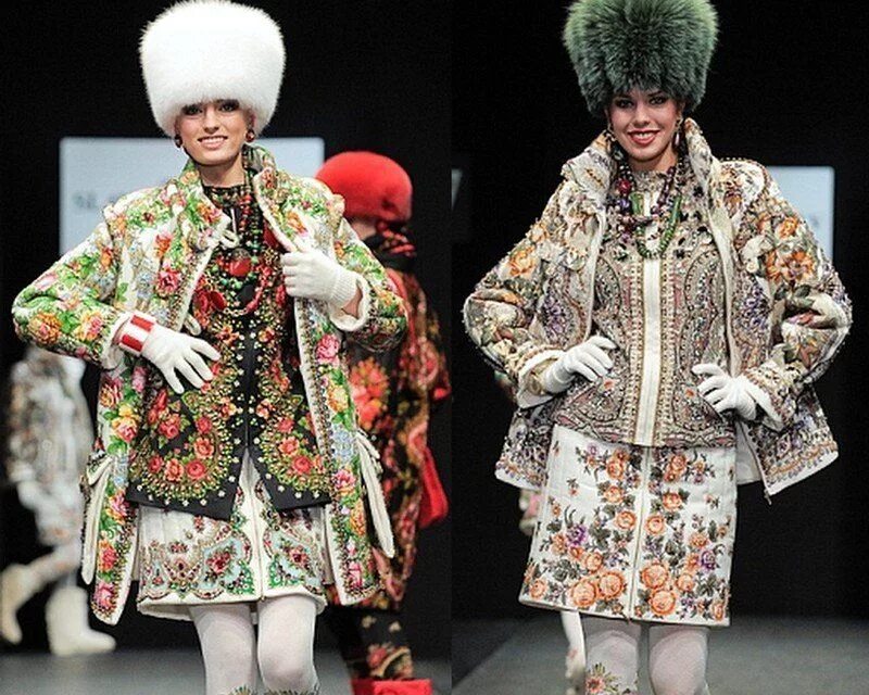 Мода на русскую одежду