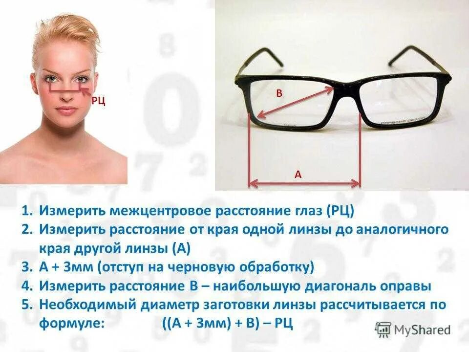 Алгоритм подбора очков. Параметры оправы для очков. размеры оправы для очков. межцентровое расстояние в очках как определить. параметры очков для зрения.