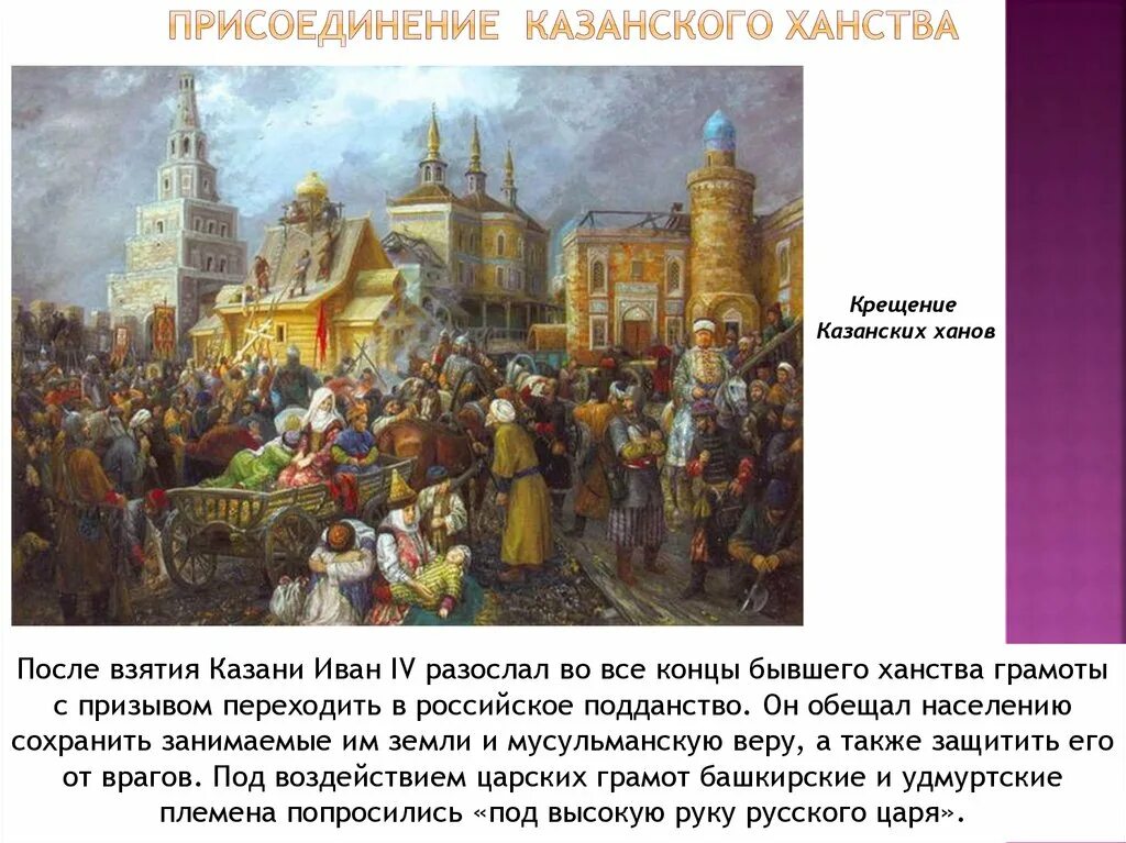 Кто присоединил казанское ханство к россии. Коровин взятие Казани Иваном грозным. Присоединение Казани Иваном грозным. Взятие Казани и присоединение Казанского ханства. Присоединение Казанского ханства в 1552г.