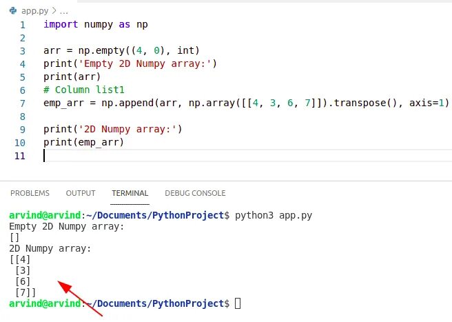 Np array append. Массивы в питоне append. python array append. reverse python.