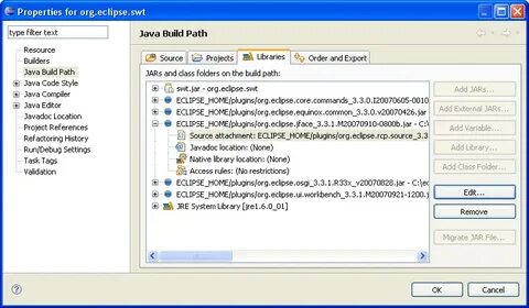 Eclipse org