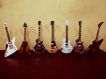 Metallica guitars