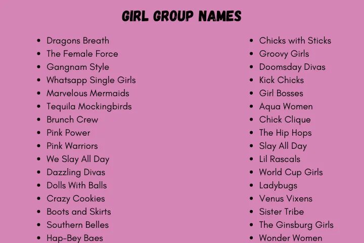 The girl s name is. Girls names. Group name. Girl Group name. 8turn группа имена.