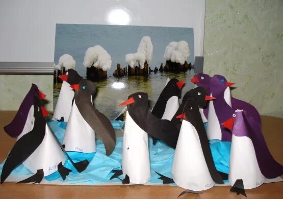 Проект животные севера в средней группе Polar Habitat Diorama Kids' Crafts Fun Craft Ideas  Diorama kids