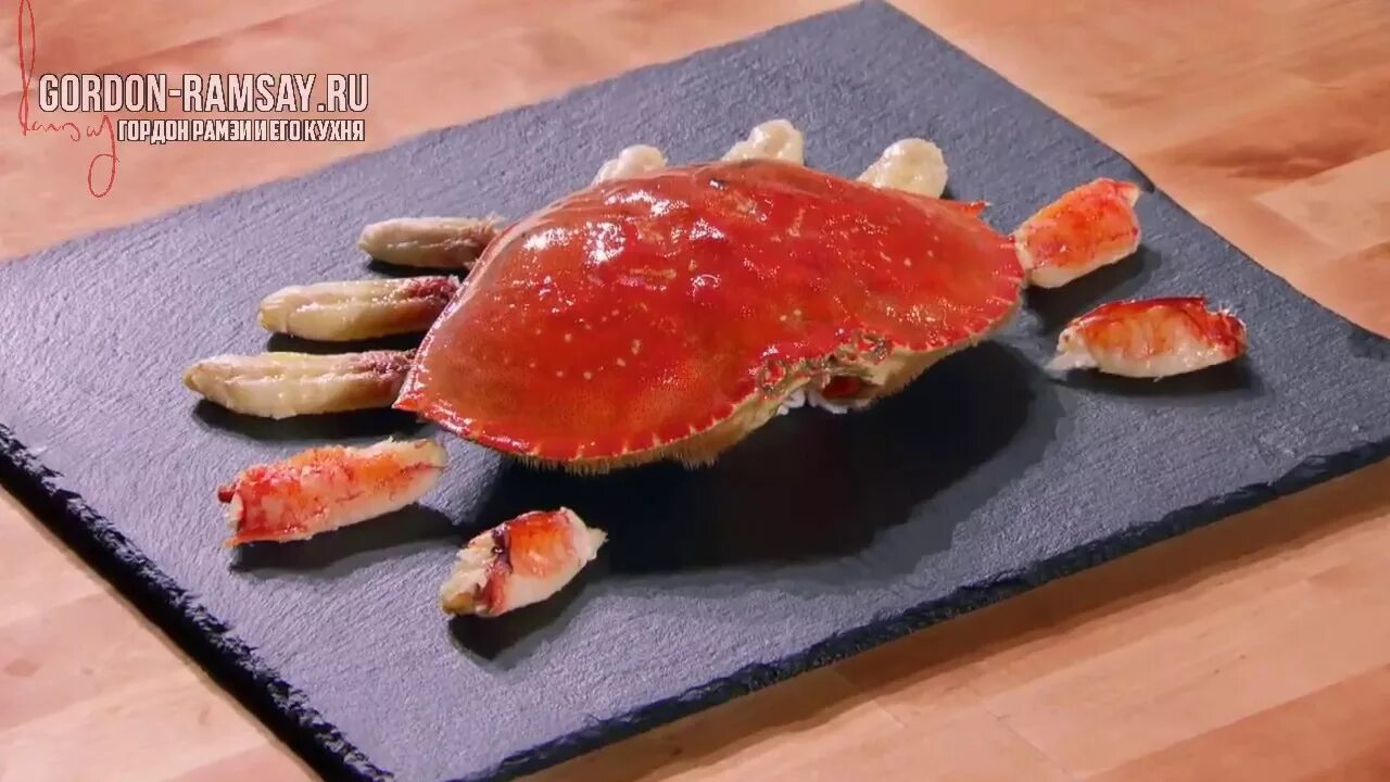 Как разделать краба. Разделка краба камчатского.