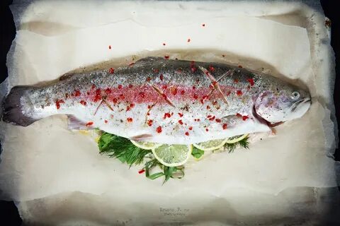 Мясо речной форели
