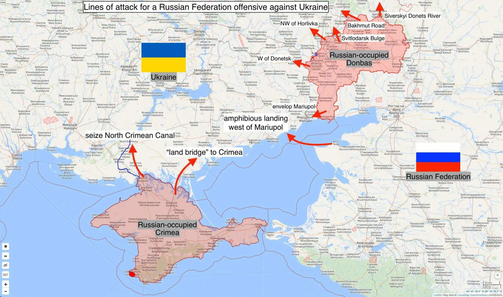 Карта нападения России на Украину. Карта вторжения на Украину. Карт Украины линия разграничения.