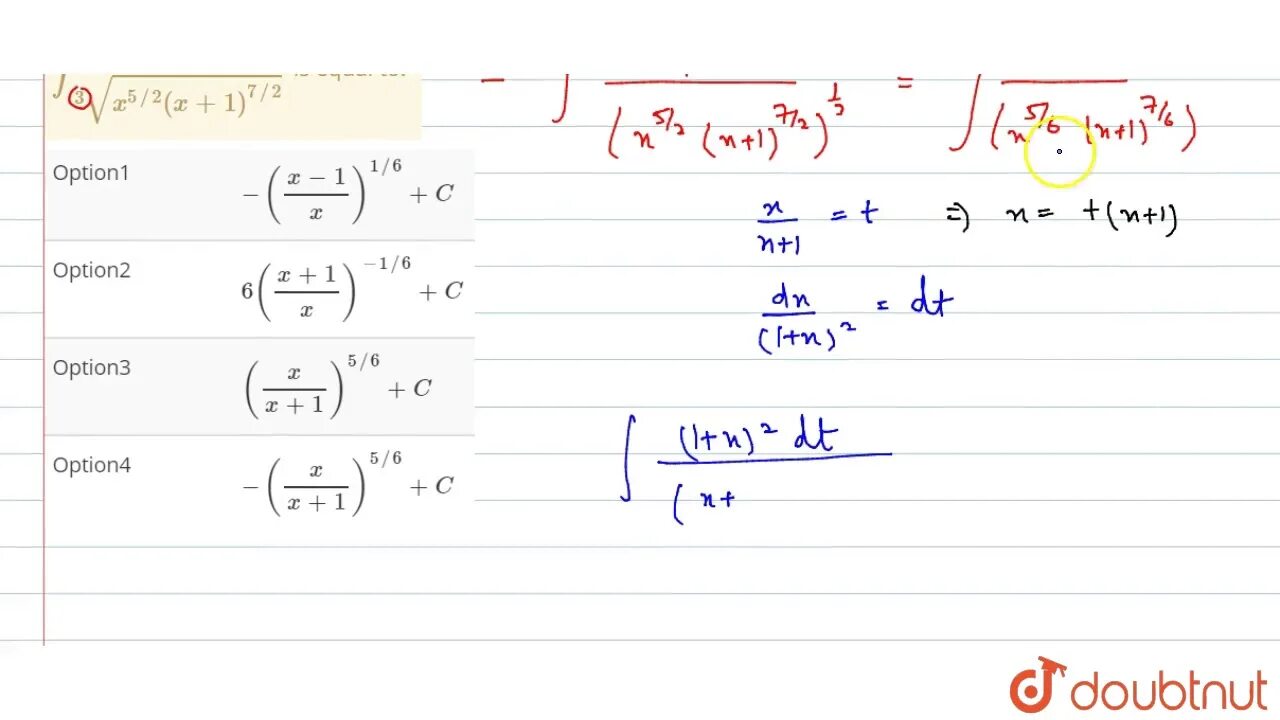 1 2x 3 2. 1/(X*sqrt(x^2+5x+1))DX. Sqrt 5x^5+3x^3 DX. Sqrt(1-x^2)^3dx. X^3 sqrt(x^2-a^2) DX.
