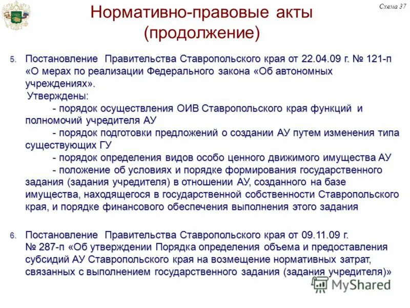 Постановление от 5 октября