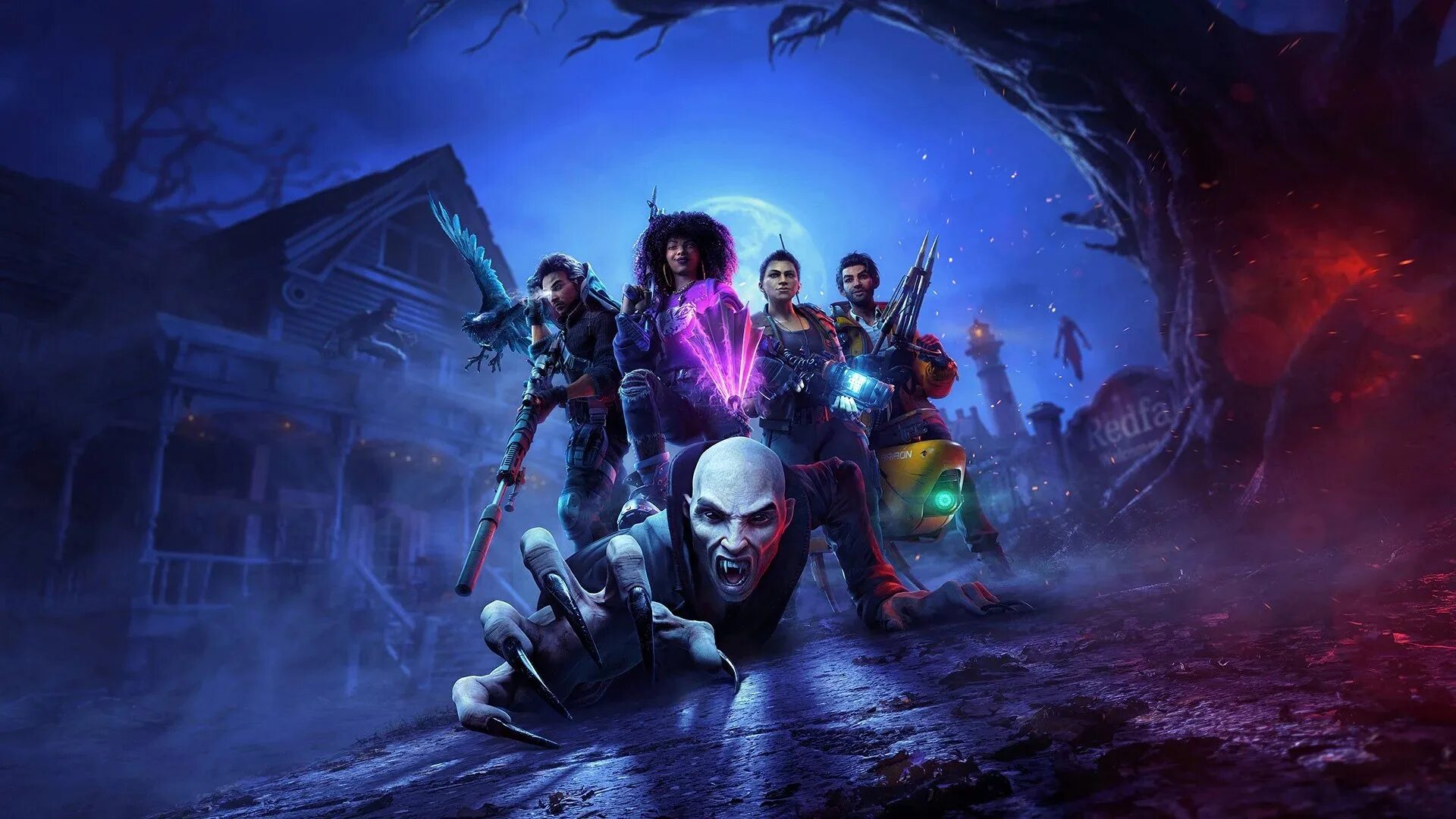 Дата выхода игр апрель. Redfall 2025. redfall игра геймплей. игра redfall 2025. игровые обои.
