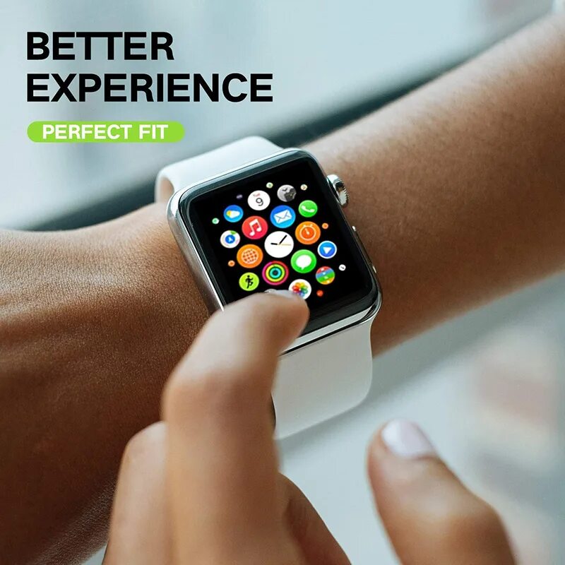 Купить JGKK 2.5D Премиум Закаленное стекло пленка для IWatch Apple Watch 38 мм с