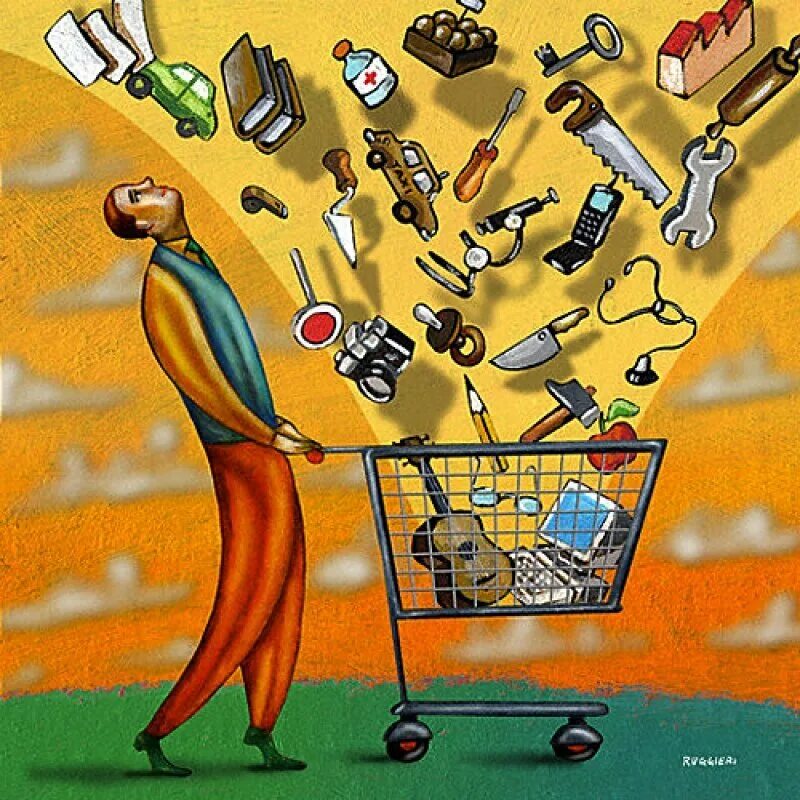 Человек потребитель. Общество потребления. Общество потребления иллюстрации. Плакат общество потребления.