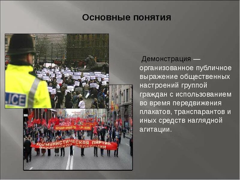 Понятие митинг. Понятие демонстрация. Демонстрация это кратко. Демонстранты это в истории. Митинг термин.