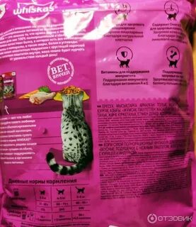 Состав сухого корма для кошек вискас