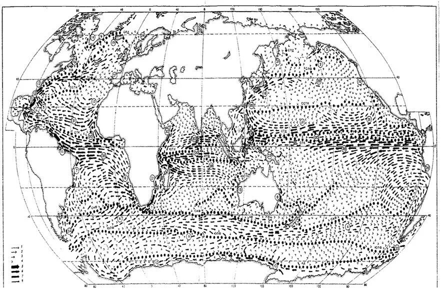 Мировой океан схема