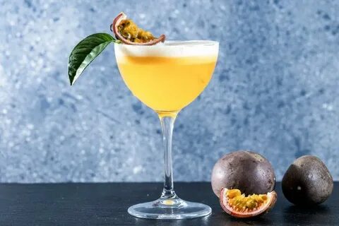 Passion fruit martini