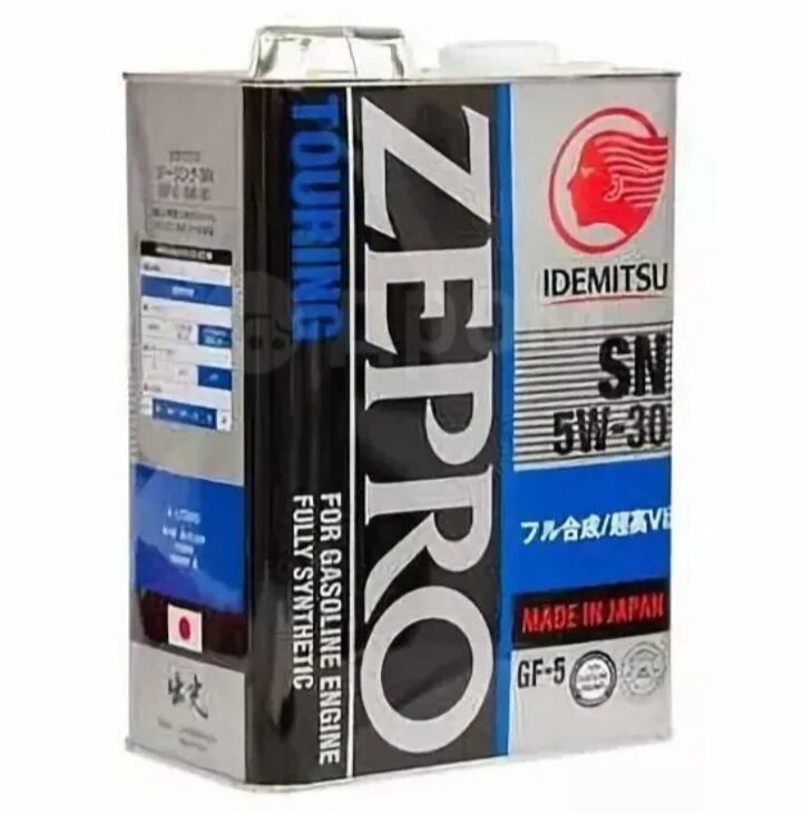 Zepro масло 5w 30. 1845-004 Idemitsu Zepro Touring 5w30 SN/gf-5 4l. Идемитсу зепро туринг 5w30. Idemitsu Zepro Touring 5w30 SN/gf-5 4л.. Idemitsu Zepro Touring 5w-30 SN 4л.