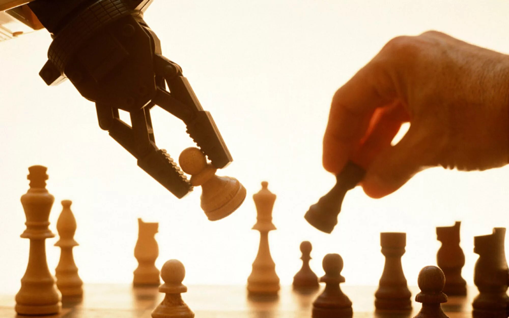 Chess computers playing