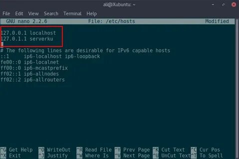 Localhost имя сервера