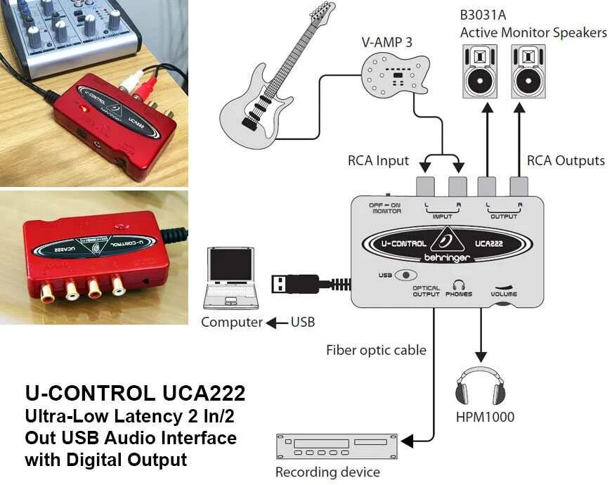 Внешняя звуковая карта для гитары. Звуковая карта Беренджер uca222. Внешняя звуковая карта Behringer u-Control uca222. Behringer u-Control uca222 схема. Behringer uca222 USB схема.