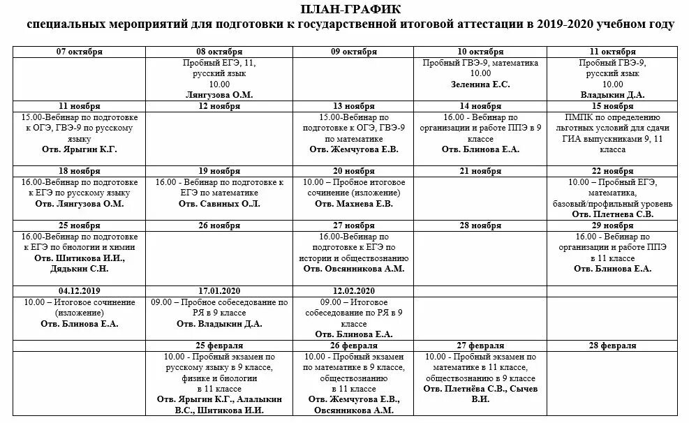 План мероприятий в период зимних каникул, новогодних и рождественских праздников