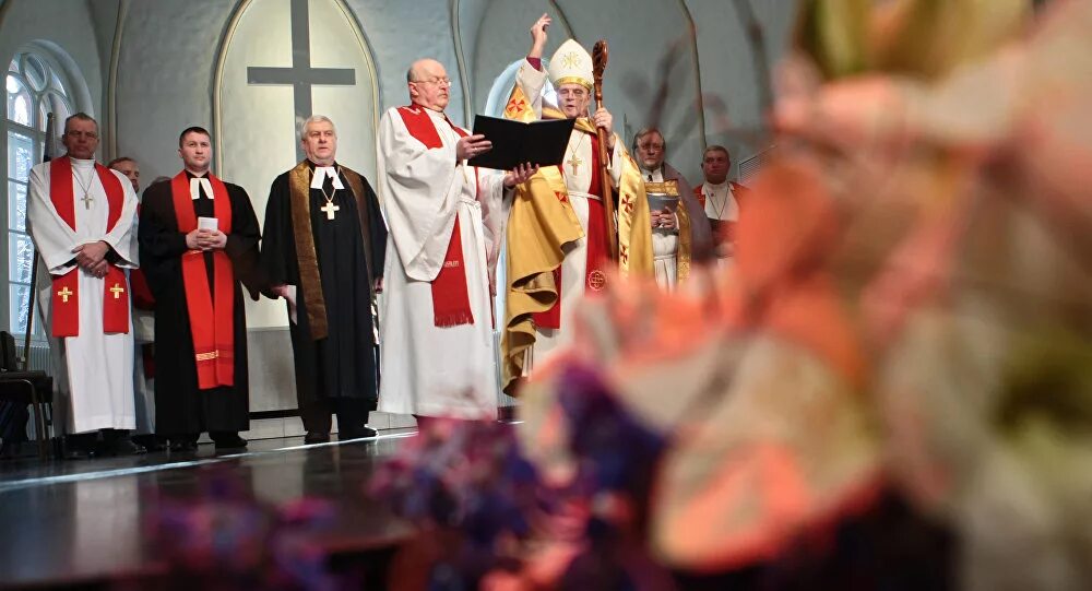 лютеранская церковь богослужение