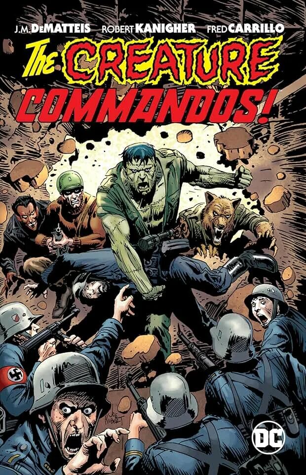 Creature commandos r34. Creature commandos. монстры коммандос. creature commandos dc comics. monster commandos dc.
