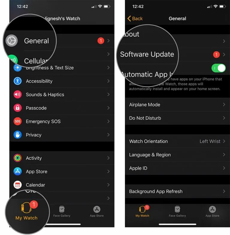 Как установить приложение на вотчи. App store часы. приложение для вотч. вкладка мои часы на эпл вотч. вкладка мои часы на apple.