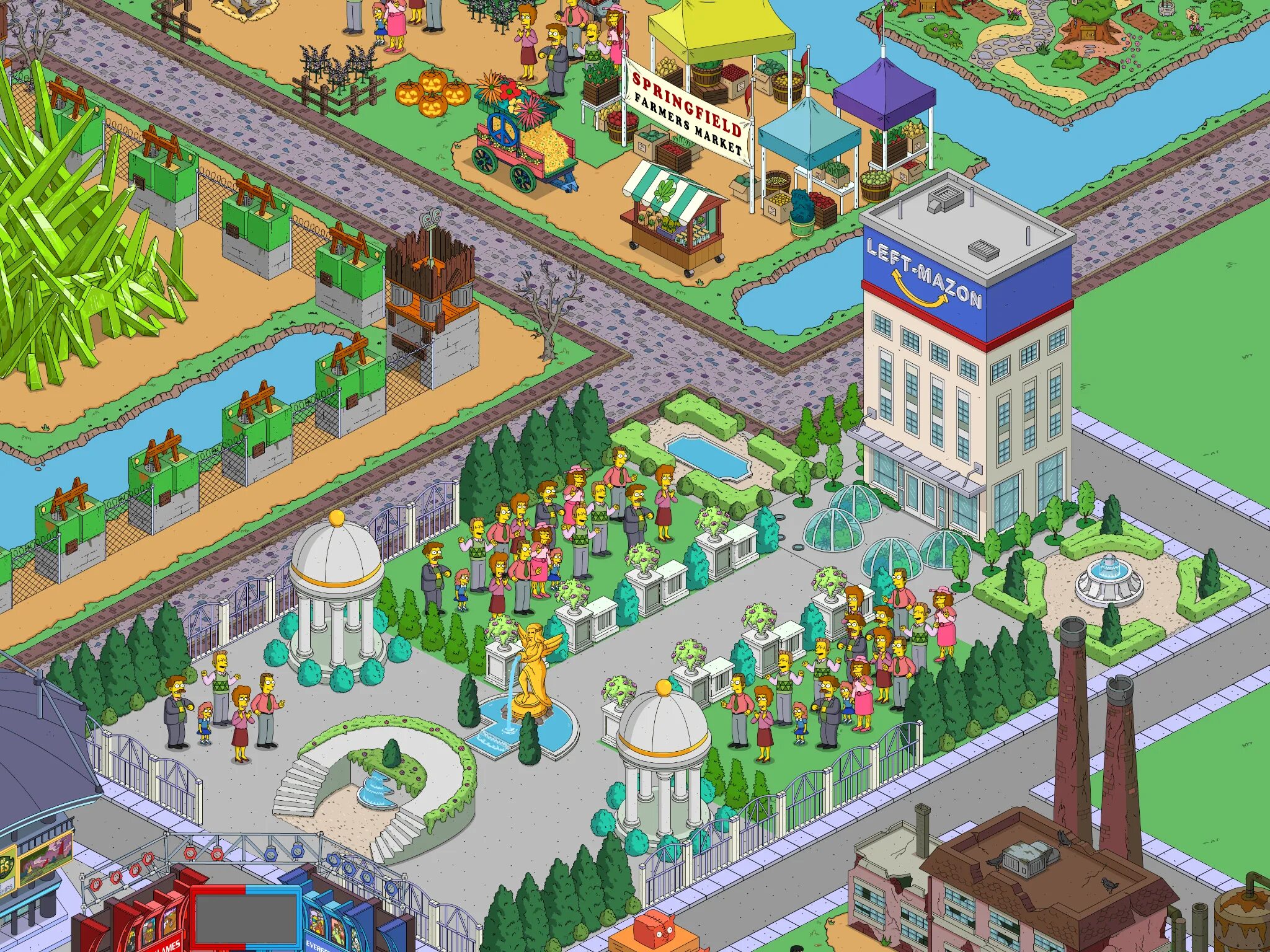 Спрингфилд игра город. Tapped out закрывается. Спрингфилд хайтс. Спрингфилд (симпсоны). Springfield tapped out карта.