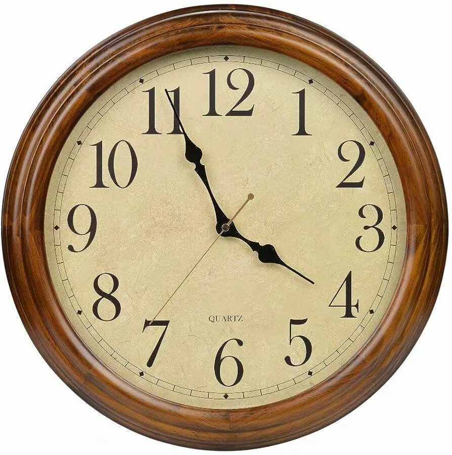 Часы Солид Воод. Часы intact. Wall Clock 16 inch Green. 12 10 На циферблате.