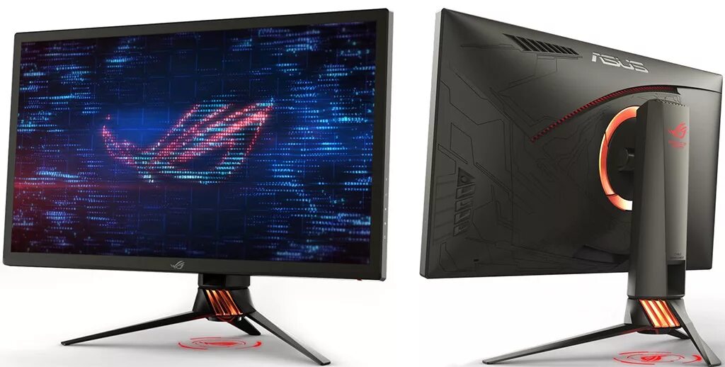 Asus gaming 24. ASUS ROG 144 Hz. Монитор ASUS ROG Swift pg27uq. ASUS ROG Monitor 144hz. ASUS ROG Swift pg32uqx.