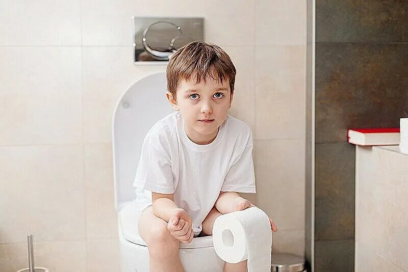 Stressed boy wants to pee stock vector. Illustration of help - 123664488