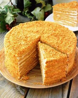 Самый вкусный медовый торт