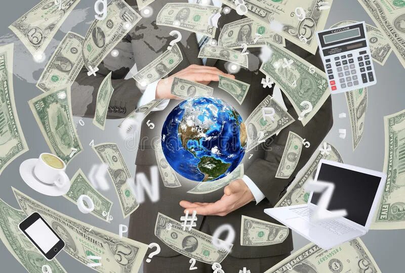 Денежный мир. Земной шар и деньги. Денежный круговорот. Движение денег.