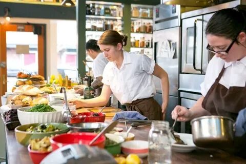 Kitchen worker