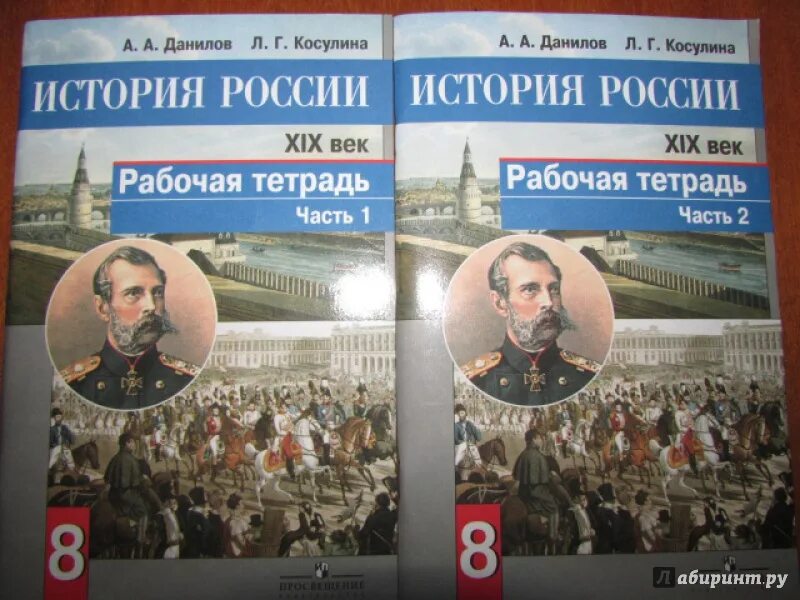 Страницы истории 19 века рабочая тетрадь. История России XIX век Данилов Косулина. Данилов а.а. - история России, XIX век. 8 Класс. Учебник. История России 11 класс Данилов Косулина Просвещение. История России Всеобщая история 9 класс Данилов.