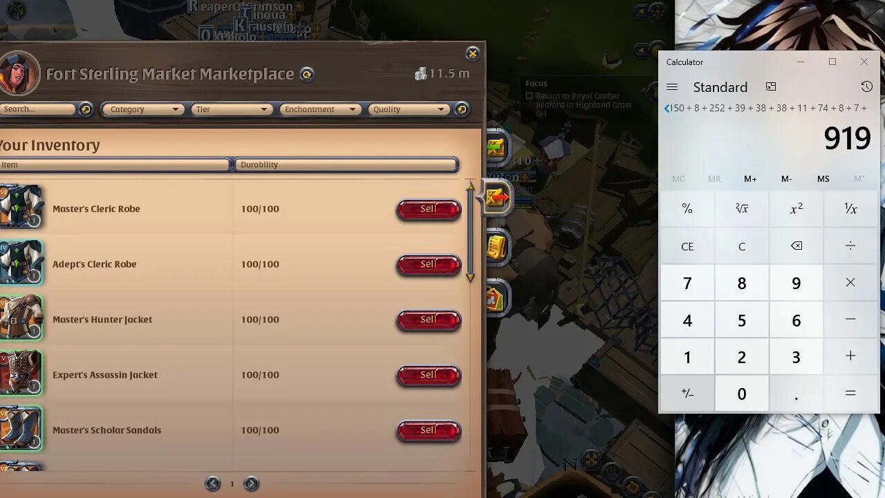 Albion calculator