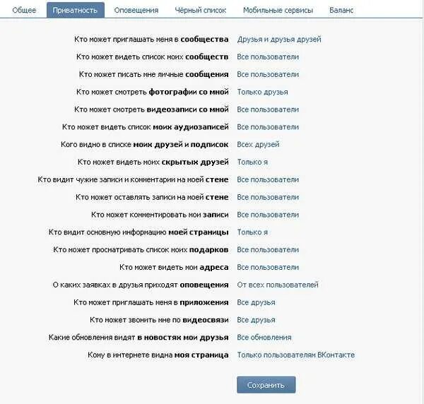 Тест почему нет друзей