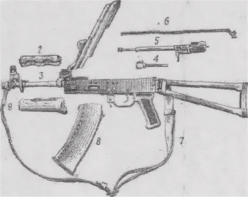 Тульские макеты АКС-74У Dummy МГВ; МГВ-1; МГВ-1-0