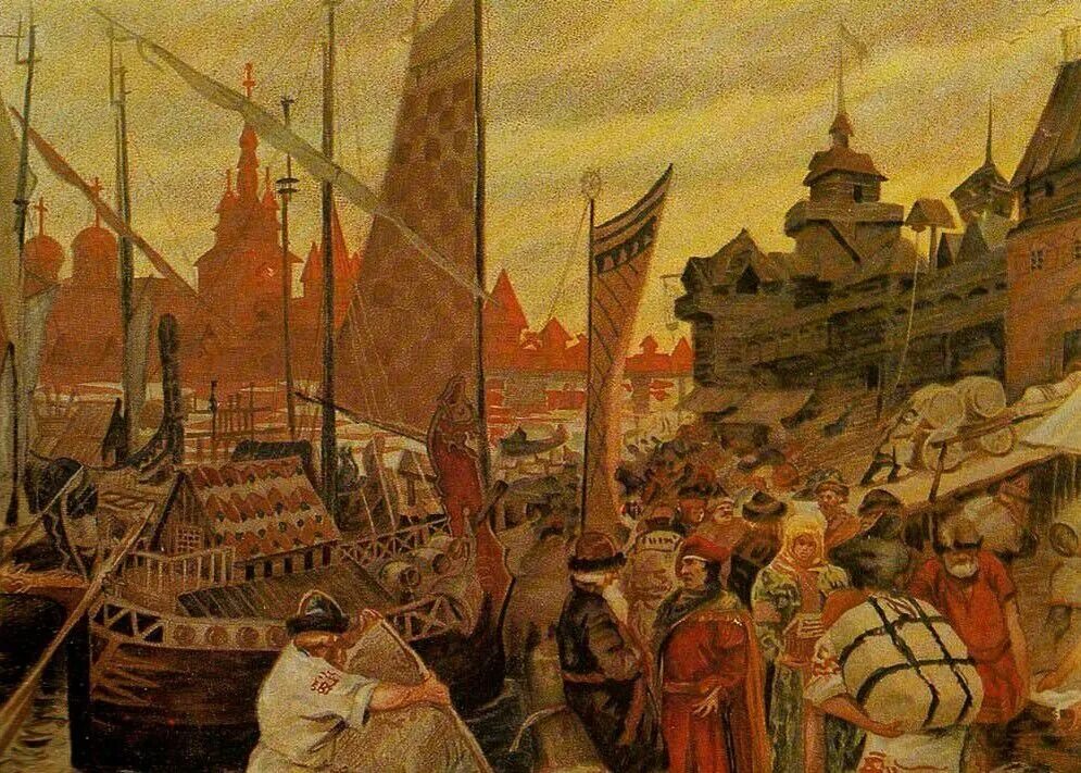 Древняя торговля. Новгородские купцы. Таможня в древности. Нижегородская ярмарка 17 век. Купцы 15 век русь.