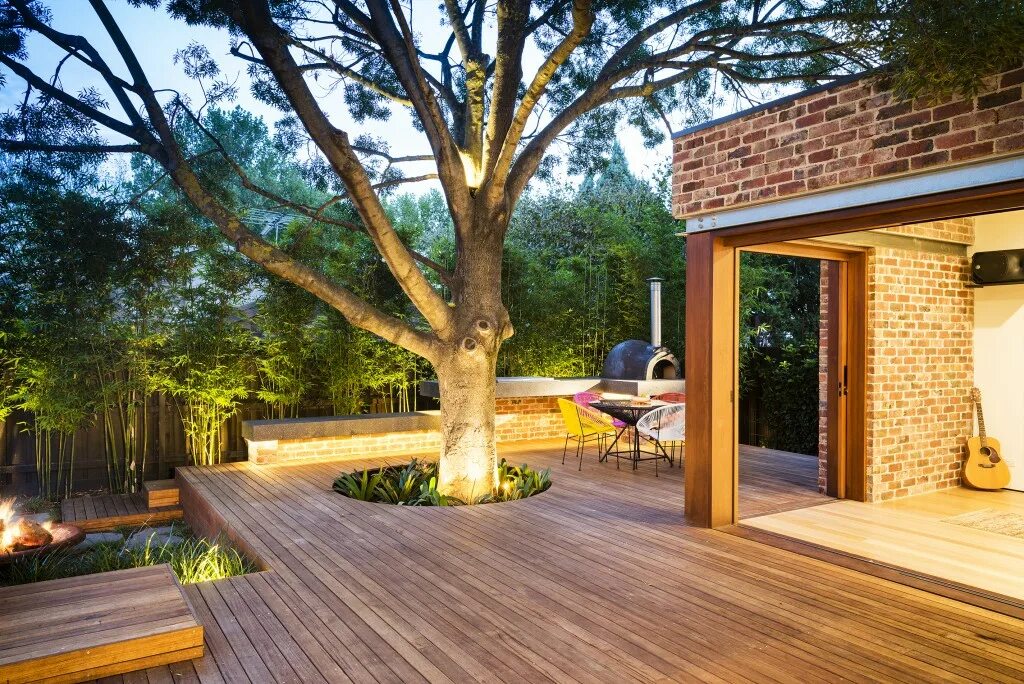 The home in the tree