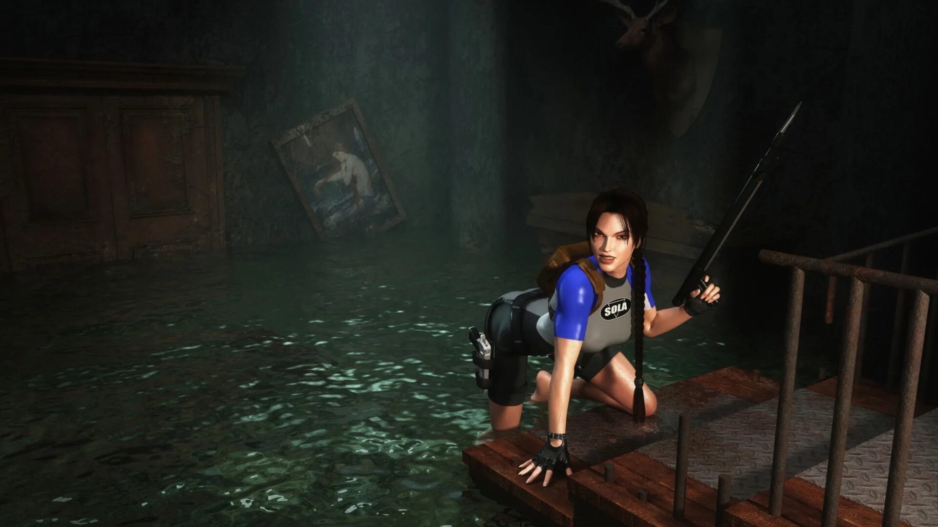 Lara croft island. Томб Райдер 2 ремейк.